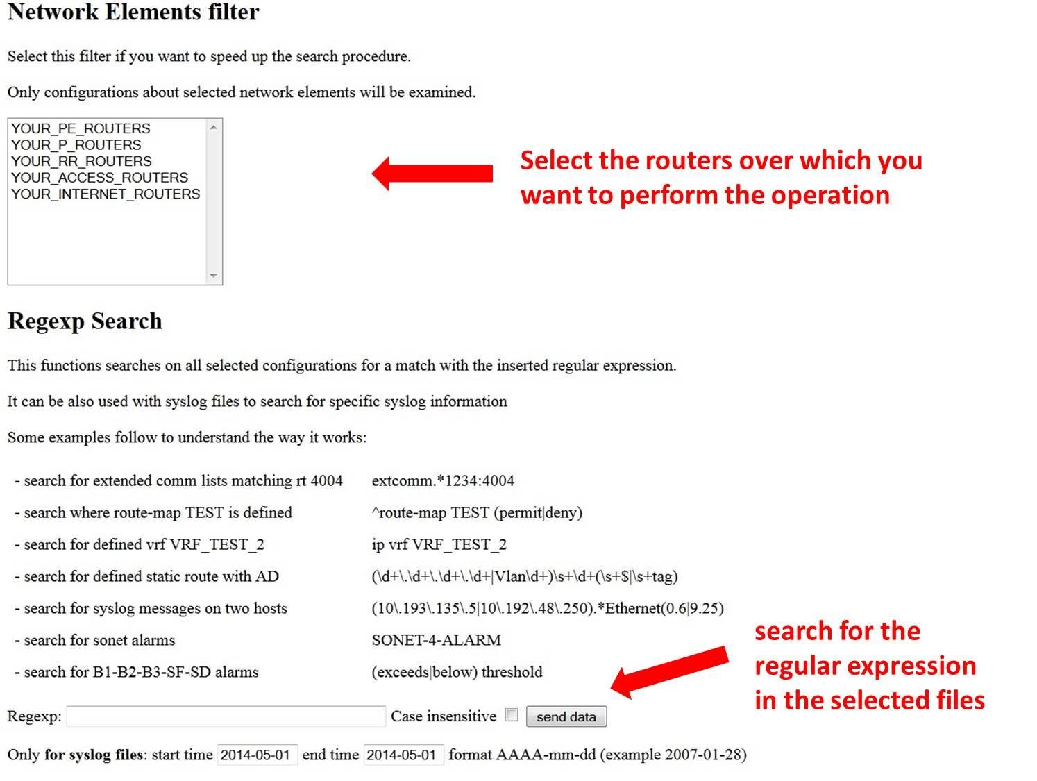 Download web tool or web app Cisco config surfing,parsing,searching