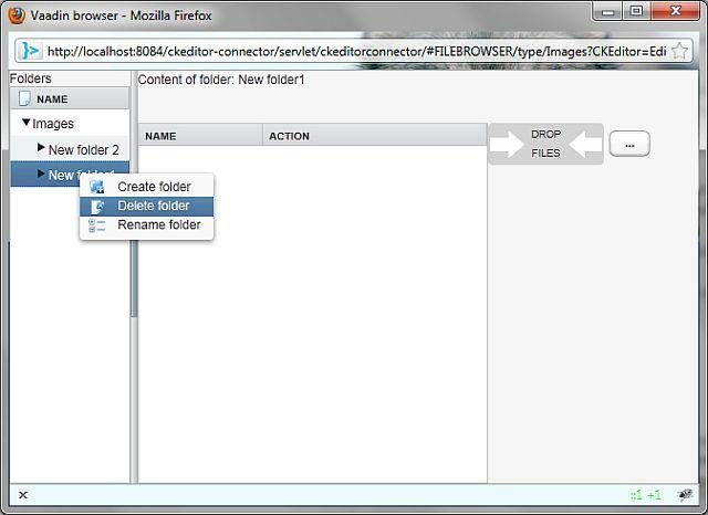 Download web tool or web app CKEditor Java Connector