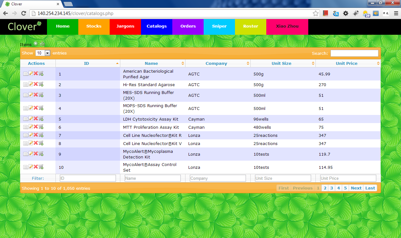 Download web tool or web app Clover