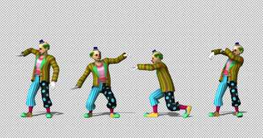 Free download Clown Dance | Motion Graphics - Envato elements video and edit with RedcoolMedia movie maker MovieStudio video editor online and AudioStudio audio editor onlin