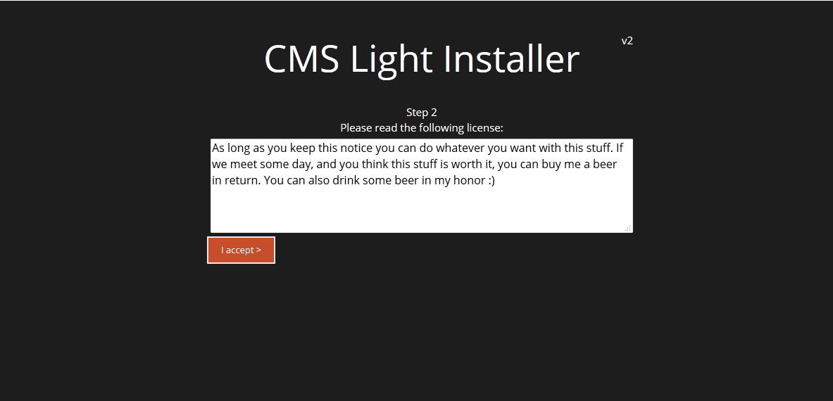 Download web tool or web app CMSLight