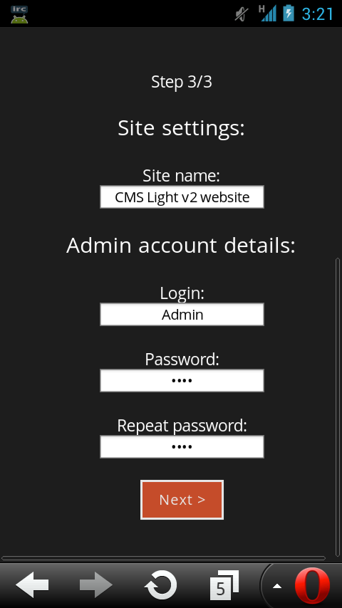 Download web tool or web app CMSLight