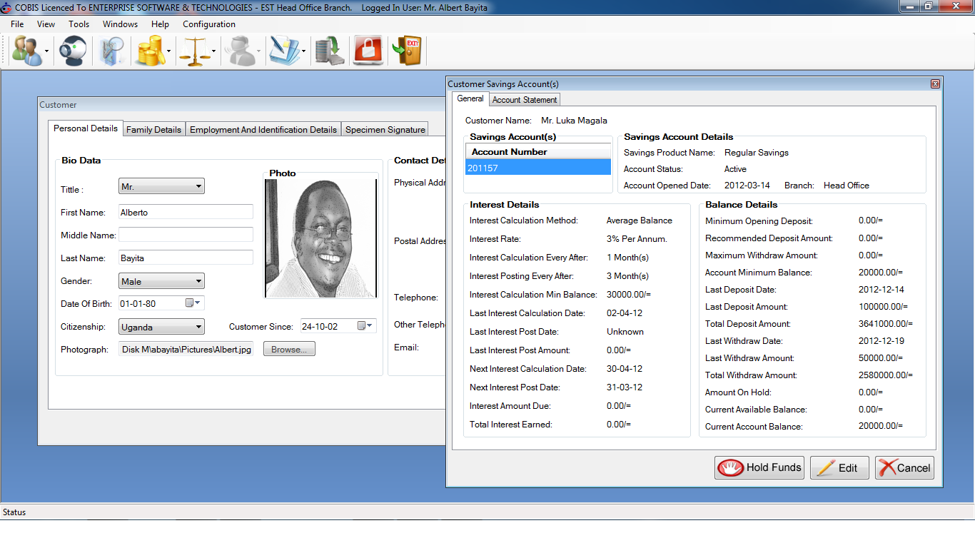 Download web tool or web app CoBIS Banking / Microfinance Software  