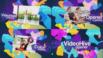 Free download Colored Blots Opener | After Effects Project Files - Videohive template video and edit with RedcoolMedia movie maker MovieStudio video editor online and AudioStudio audio editor onlin