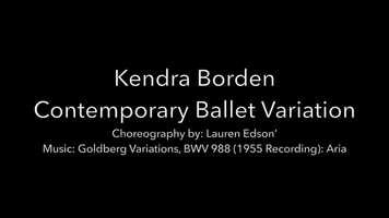 Free download Contemporary Ballet Excerpt. Spring 2020. video and edit with RedcoolMedia movie maker MovieStudio video editor online and AudioStudio audio editor onlin