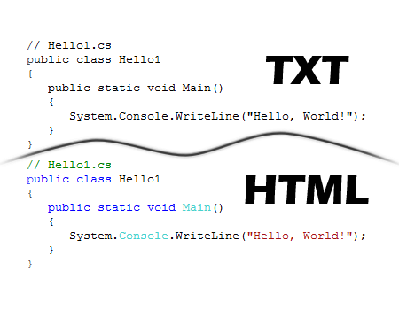 Download web tool or web app Convert2HTML Notepad++ Plugin