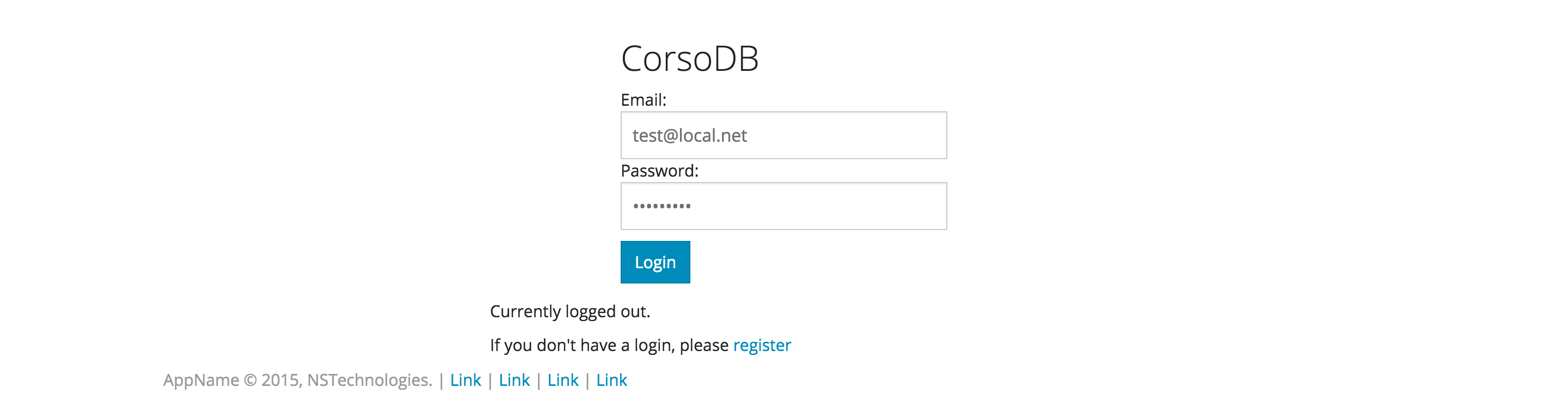 Download web tool or web app CorsoDB Web Application Framework