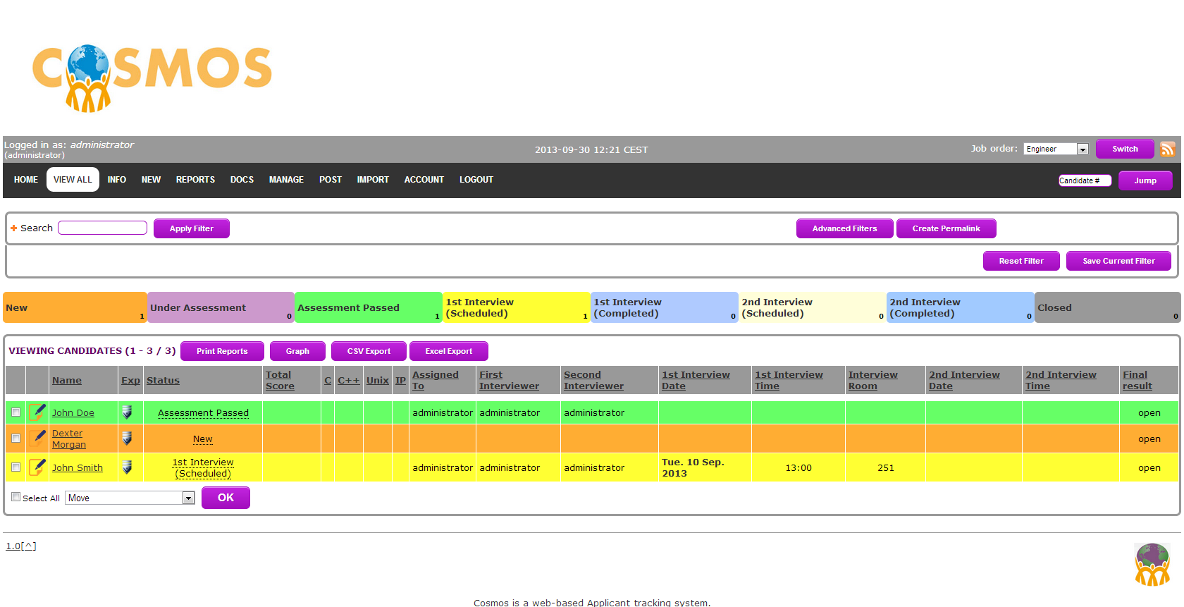 Download web tool or web app COSMOS