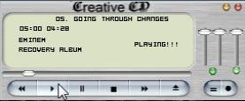 Download web tool or web app Creative CD - Skinnable CD Audio Player!