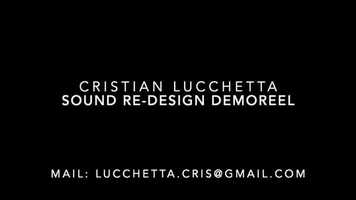 Free download Cristian Lucchetta Sound Re-Design DemoReel video and edit with RedcoolMedia movie maker MovieStudio video editor online and AudioStudio audio editor onlin