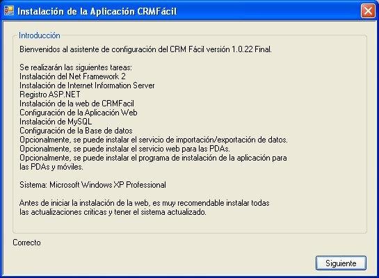 Download web tool or web app CRMFacil