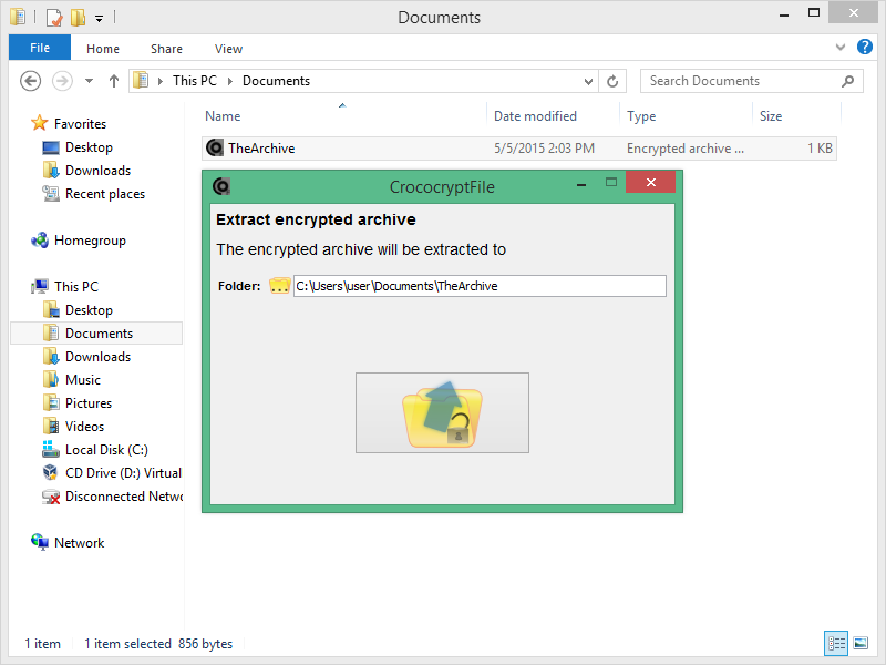 Download web tool or web app CrococryptFile