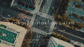 Free download Crowded Distortion Libert (Short Short Film) video and edit with RedcoolMedia movie maker MovieStudio video editor online and AudioStudio audio editor onlin