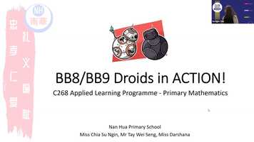 Free download CS2219 BB8_BB9 Droids in ACTION! (Applied Learning Programme for Primary Mathematics) video and edit with RedcoolMedia movie maker MovieStudio video editor online and AudioStudio audio editor onlin