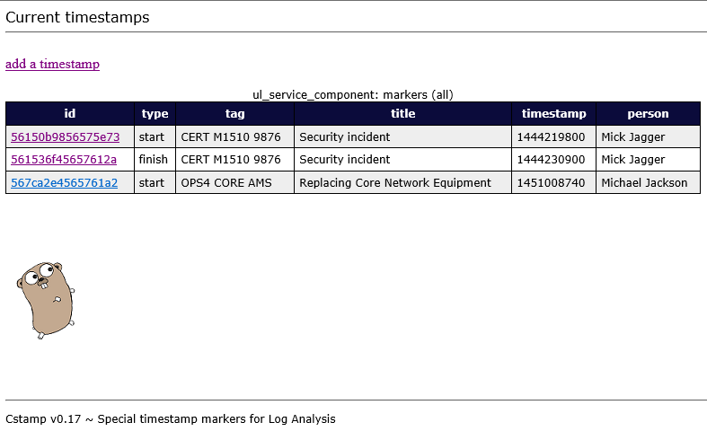 Download web tool or web app Cstamp