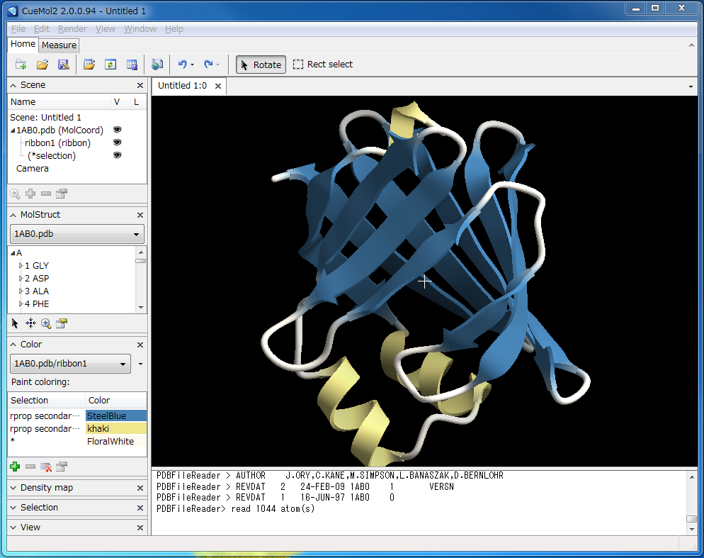 Download web tool or web app CueMol