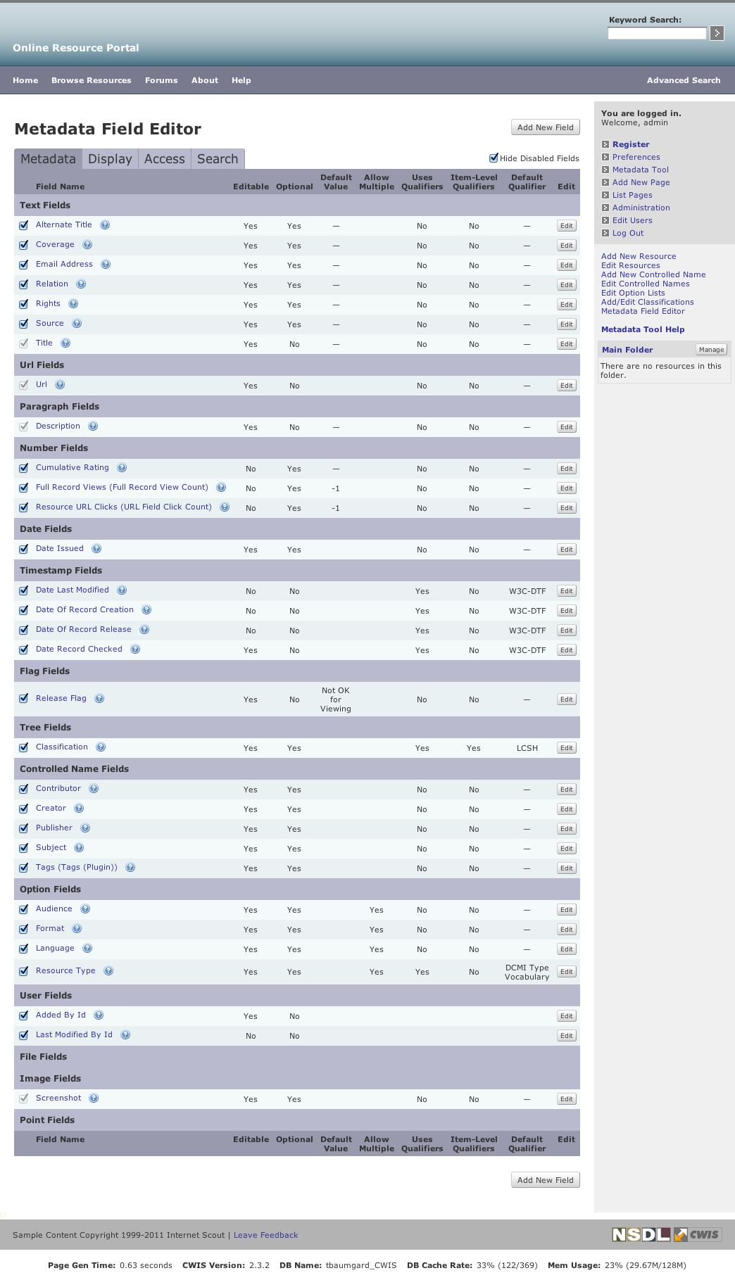 Download web tool or web app CWIS