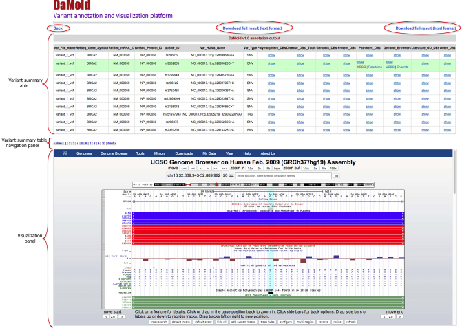 Download web tool or web app DaMold