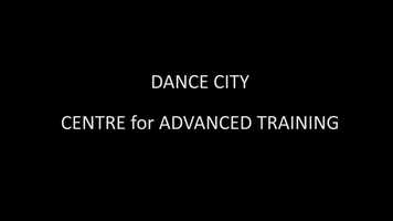 Free download Dance City Centre for Advanced Training (CAT) video and edit with RedcoolMedia movie maker MovieStudio video editor online and AudioStudio audio editor onlin