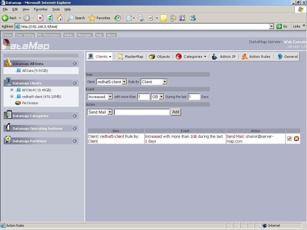 Download web tool or web app datamap-it
