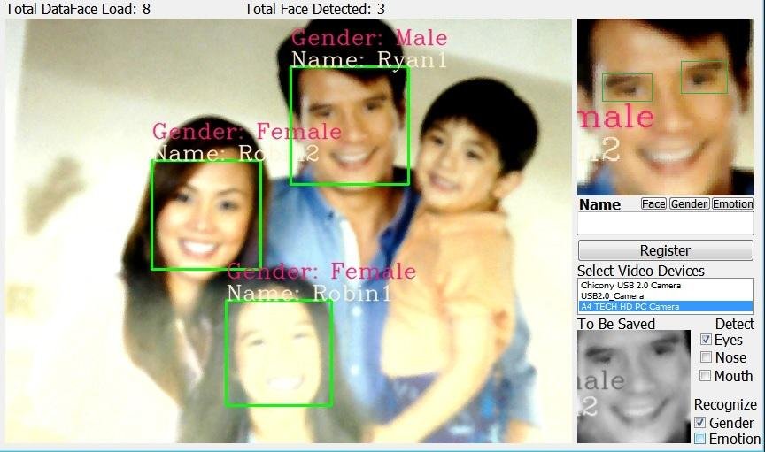 Download web tool or web app Delphi Face Detection