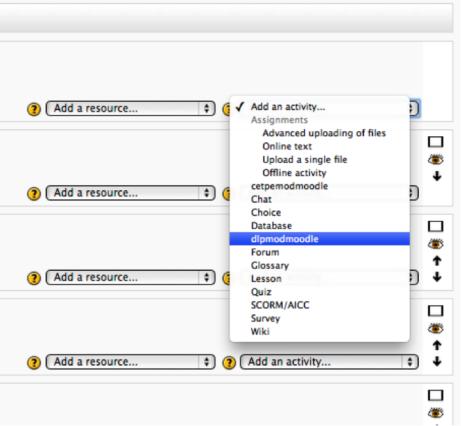 Download web tool or web app Delphi Learning Package for Moodle