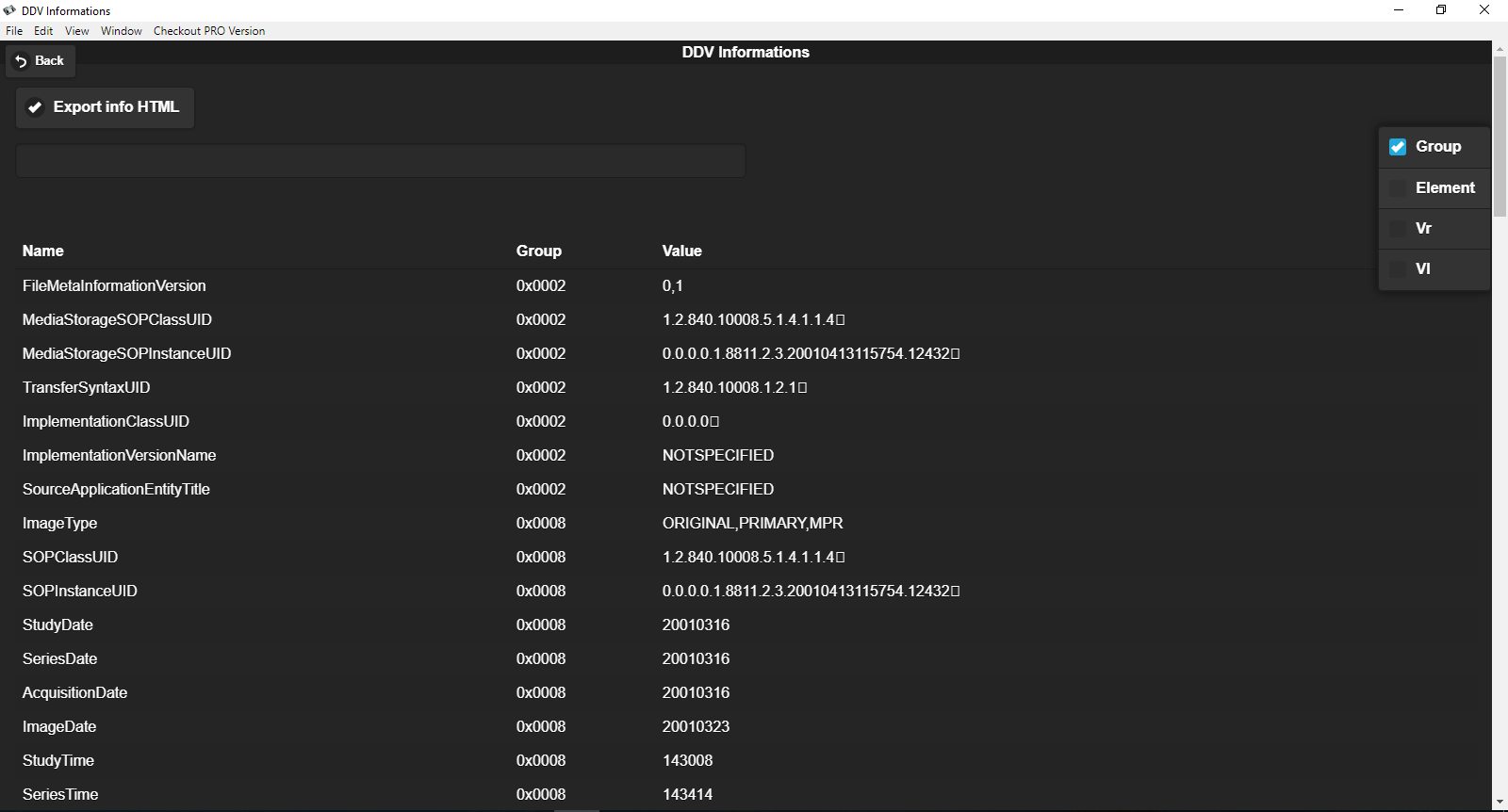 Download web tool or web app DICOM Image Reader