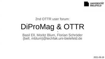 Free download DiProMag project  OTTR video and edit with RedcoolMedia movie maker MovieStudio video editor online and AudioStudio audio editor onlin