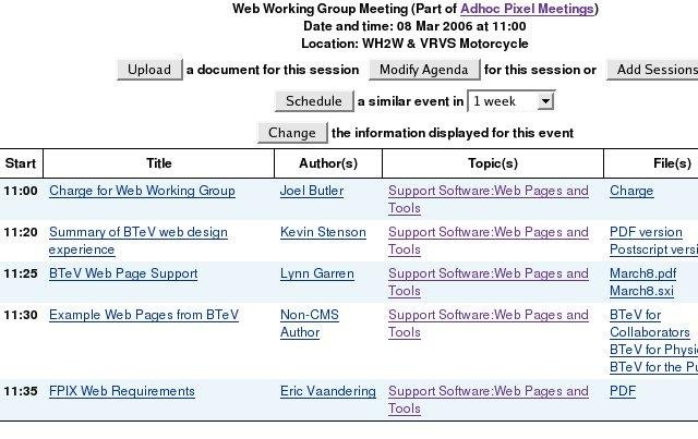 Download web tool or web app DocDB