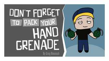 Free download Dont Forget to Pack Your Hand Grenade video and edit with RedcoolMedia movie maker MovieStudio video editor online and AudioStudio audio editor onlin