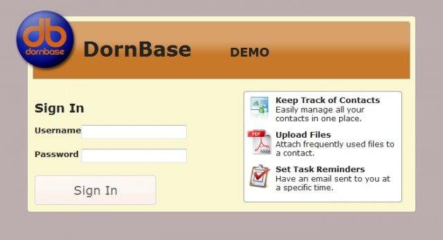 Download web tool or web app Dornbase