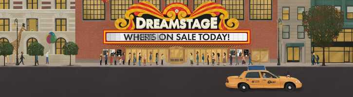 Free download Dreamstage | Max Dalton Illustration | Animated Loop video and edit with RedcoolMedia movie maker MovieStudio video editor online and AudioStudio audio editor onlin