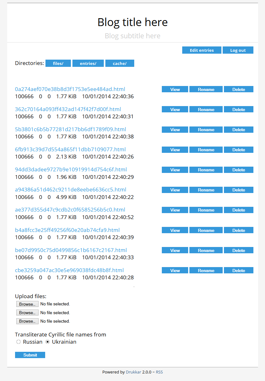 Download web tool or web app Drukkar