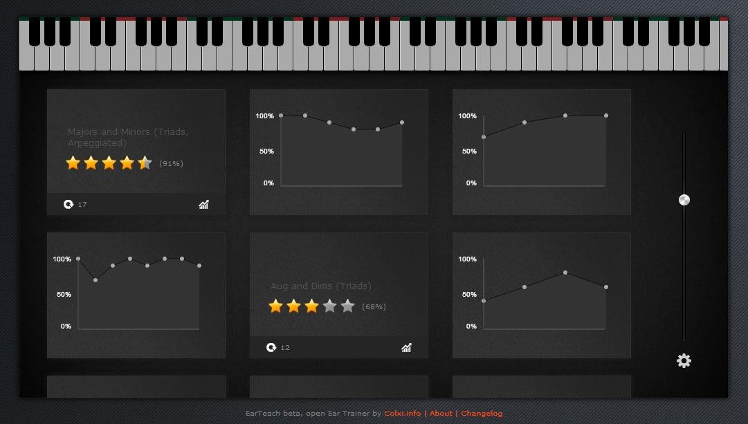 Download web tool or web app EarTeach desktop Ear Trainer