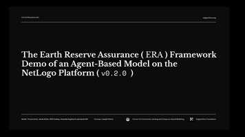 Free download Earth Reserve Assurance Framework (Part 1) Demo of an Agent-Based Model on the NetLogo Platform video and edit with RedcoolMedia movie maker MovieStudio video editor online and AudioStudio audio editor onlin