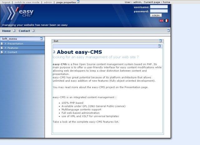 Download web tool or web app easy-CMS