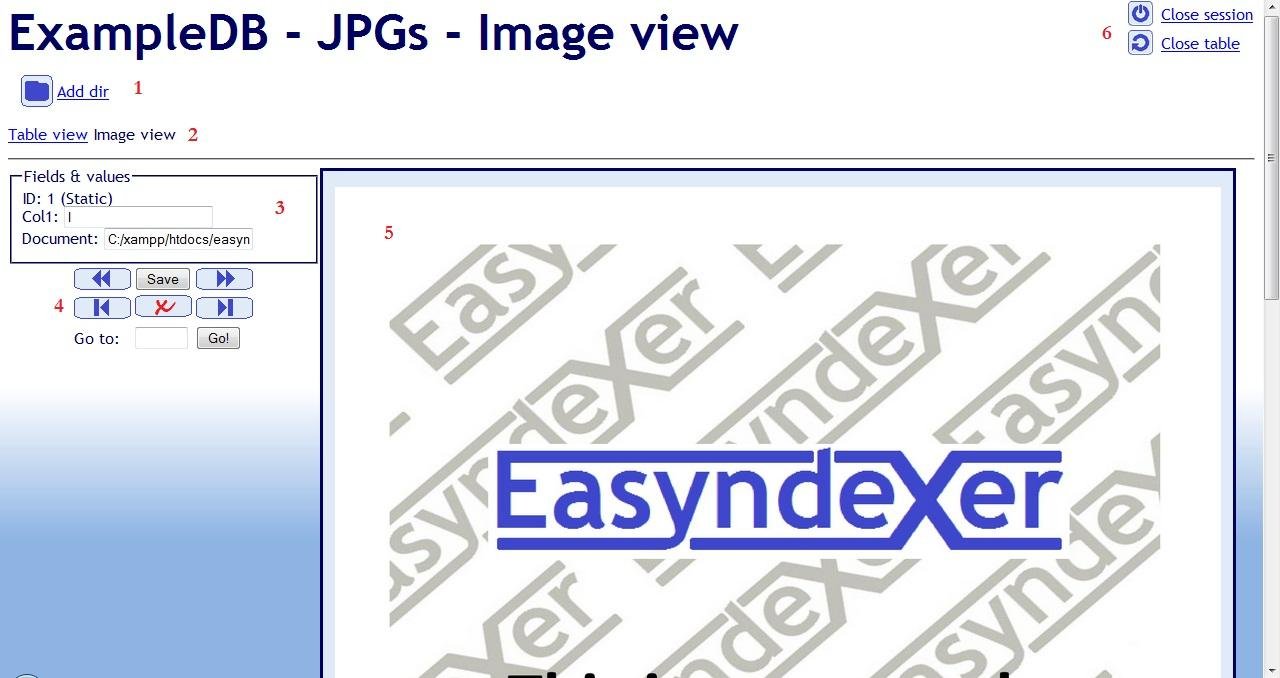 Download web tool or web app Easyndexer