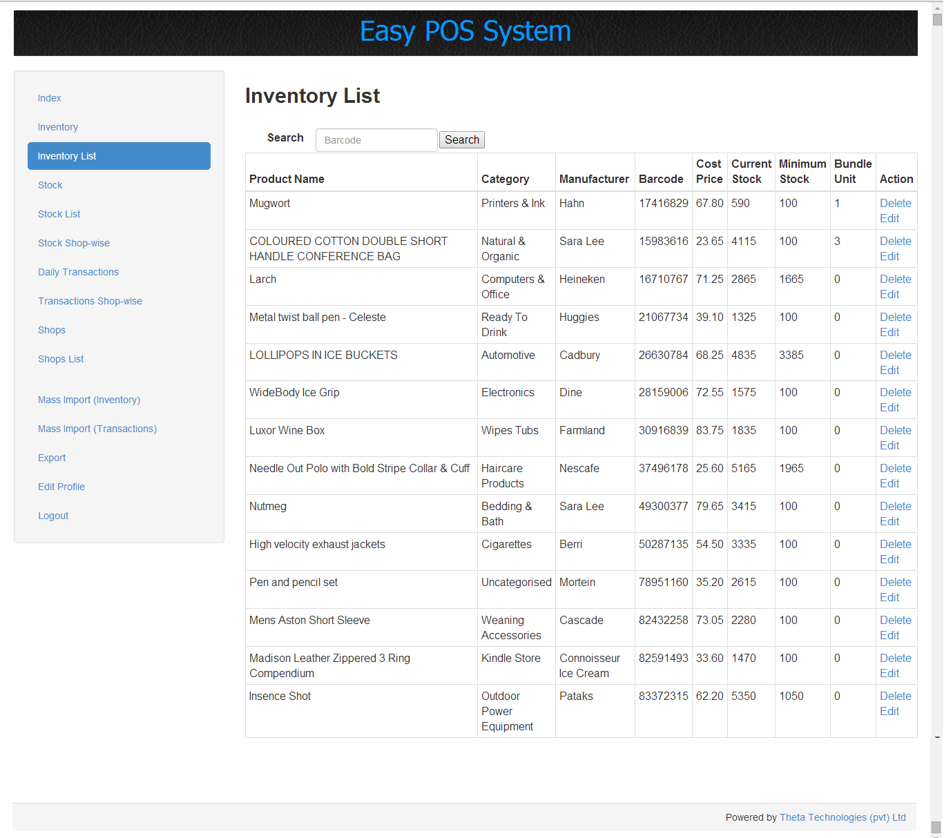 Download web tool or web app Easy POS System