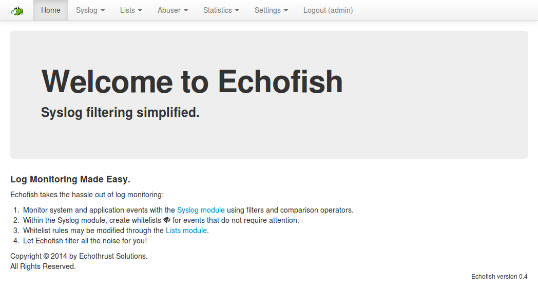 Download web tool or web app Echofish