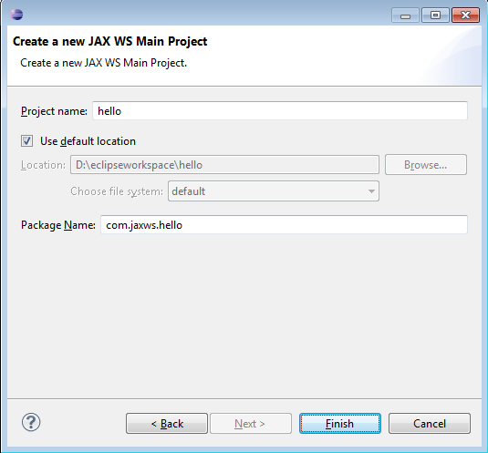 Download web tool or web app Eclipse JAX WS Plugin