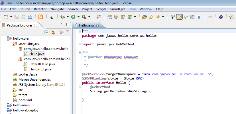 Download web tool or web app Eclipse JAX WS Plugin