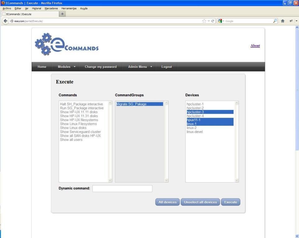 Download web tool or web app ECommands