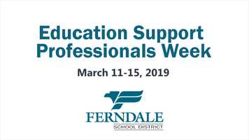 Free download Education Support Professionals Week 2019 - Ferndale School District video and edit with RedcoolMedia movie maker MovieStudio video editor online and AudioStudio audio editor onlin