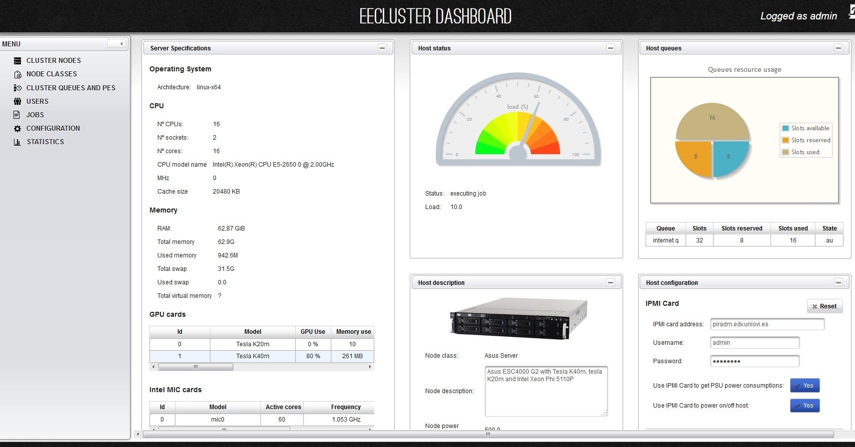 Download web tool or web app EECluster