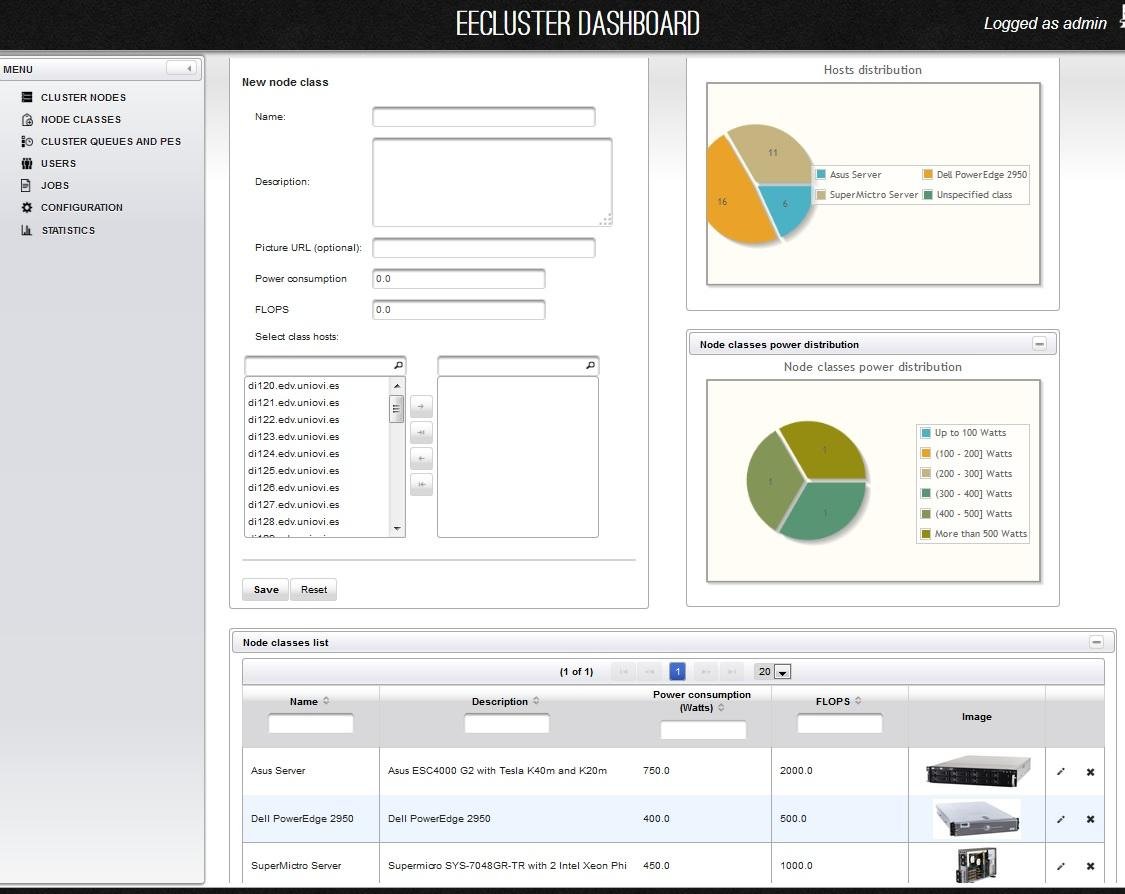 Download web tool or web app EECluster