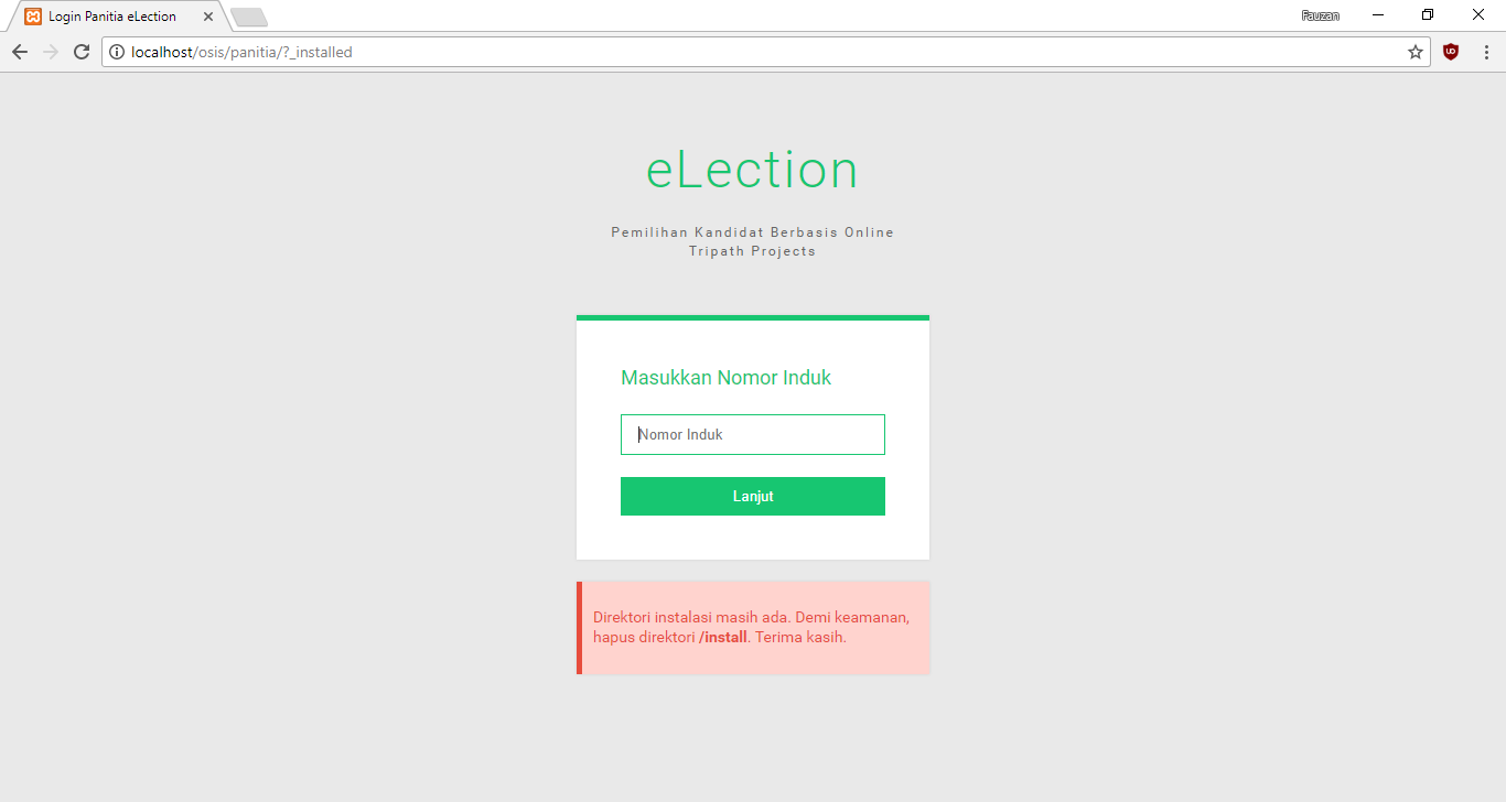 Download web tool or web app eLection