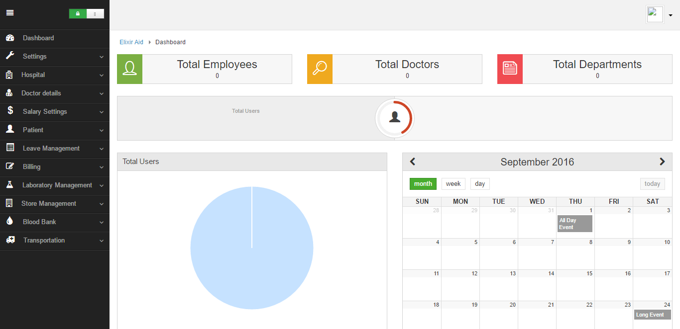 Download web tool or web app Elixir Aid Hospital Management Software