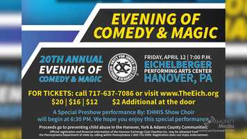 Free download Exchange Club of Hanover Presents: An Evening of Comedy and Magic - April 12, 2019 video and edit with RedcoolMedia movie maker MovieStudio video editor online and AudioStudio audio editor onlin