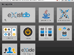 Download web tool or web app eXist-db