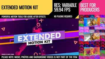 Free download Extended Motion Kit | After Effects Project Files - Videohive template video and edit with RedcoolMedia movie maker MovieStudio video editor online and AudioStudio audio editor onlin